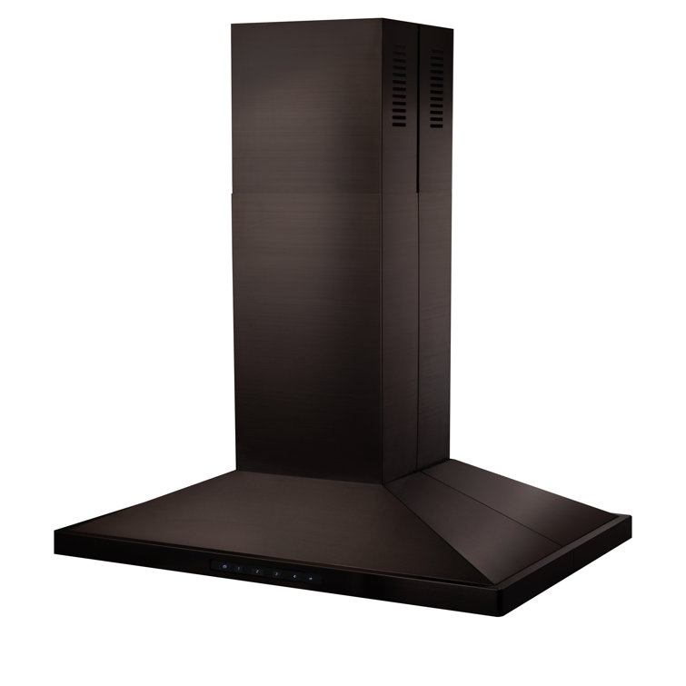 ZLINE Kitchen and Bath Hotte pour îlot de cuisine 30 pouces 400 CFM en acier inoxydable noir ZLINE Kitchen and Bath Hotte pour îlot de cuisine 30 pouces 400 CFM en acier inoxydable noir